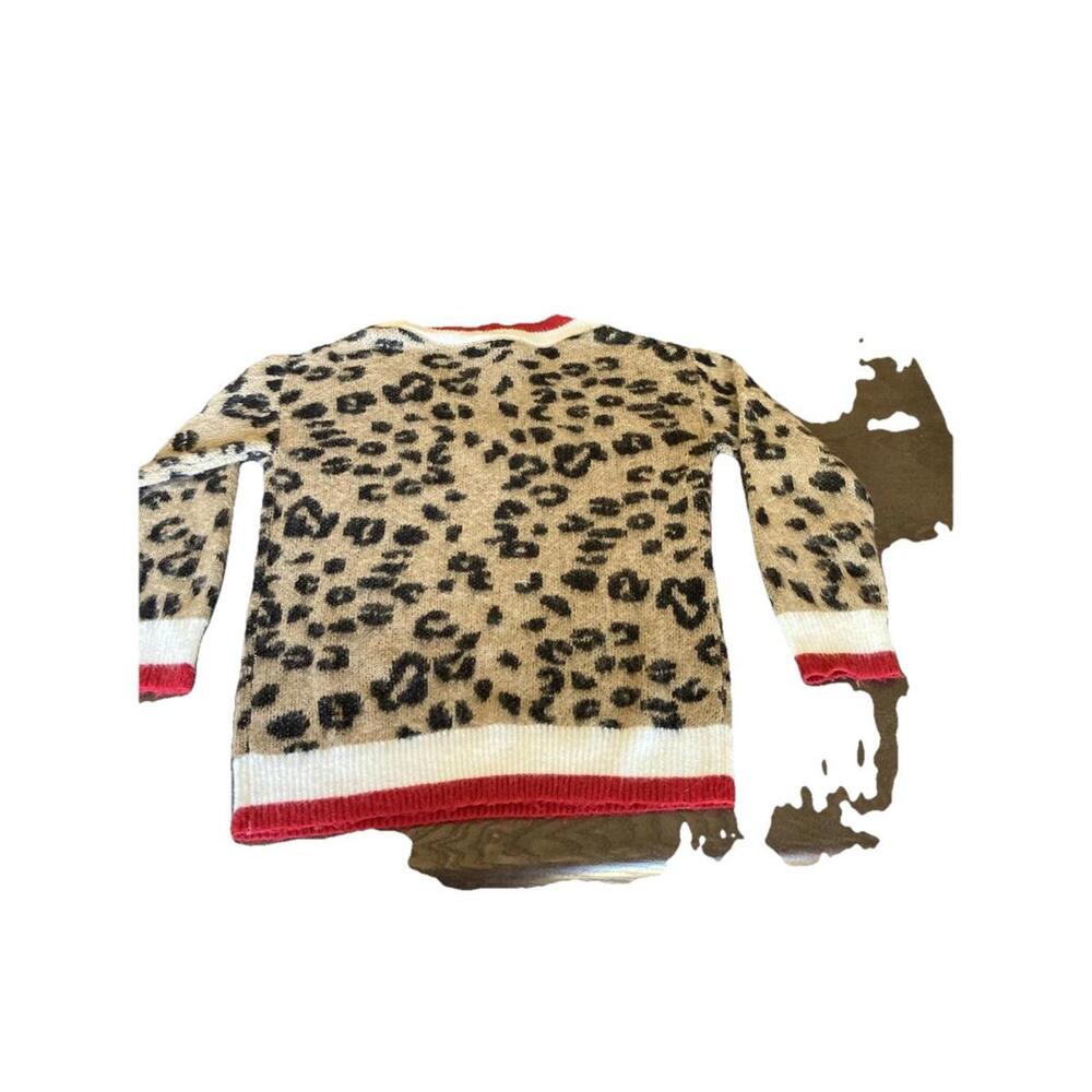 Lulus‎ Cheetah Print Fuzzy Sweater - Picture 9 of 9